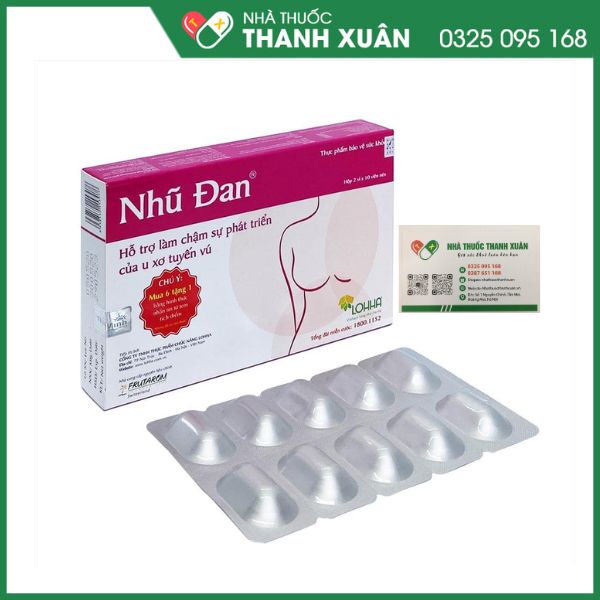 Nhũ Đan - Hỗ trợ làm chậm sự phát triển u xơ tuyến vú